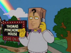 Pynchon visto por Los Simpsons.
