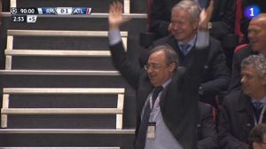 Florentino, interpretando el sentir del madridismo.