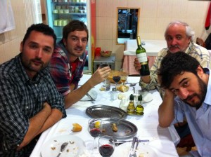 Hughes, Bustos, Ignacio Ruiz Quintano y Manuel Jabois.