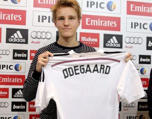 Odegaard sabe elegir.