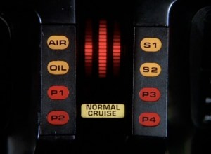 El parpadeo entrañable de la voz (¡sinestesia!) de KITT.